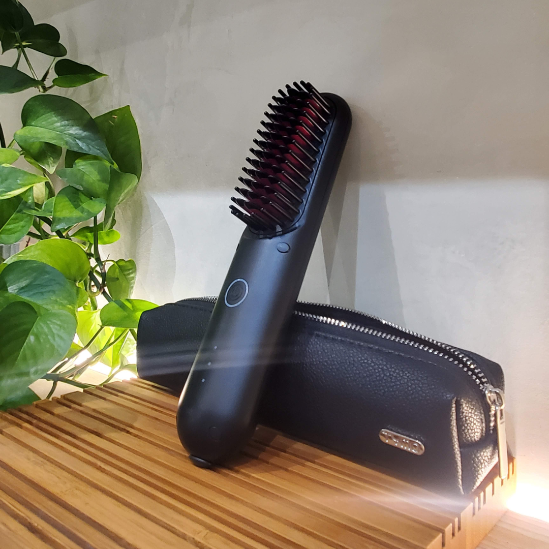 Beard buddy straightening clearance brush