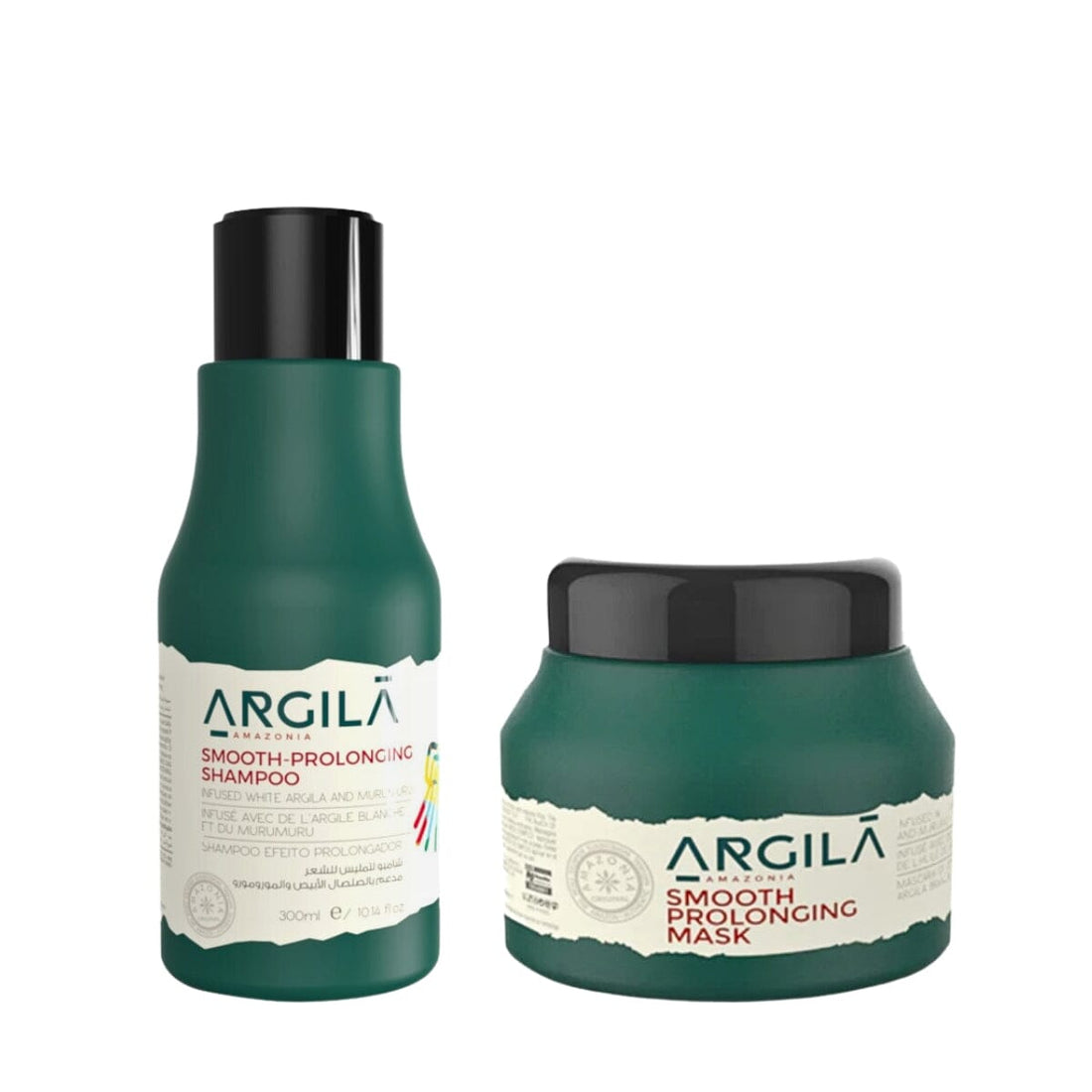 HairMNL Argila Amazonia Argila Amazonia Smooth-Prolonging Shampoo and Mask Duo Shampoo and Mask