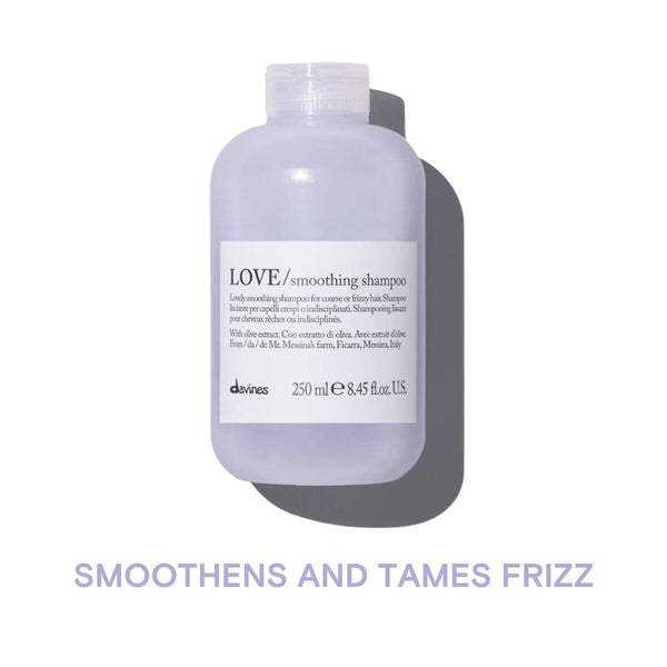 Davines LOVE Shampoo: Lovely Smoothing Shampoo for Coarse or Frizzy Hair Davines LOVE Shampoo: Lovely Smoothing Shampoo for Coarse or Frizzy Hair