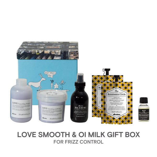 Davines LOVE Smooth & OI Ultimate Frizz-Fighting Gift Set Davines LOVE Smooth & OI Ultimate Frizz-Fighting Gift Set