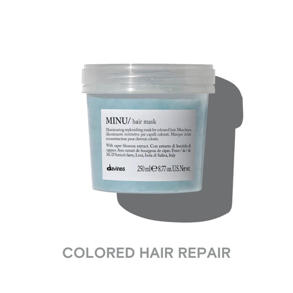 Davines MINU Mask: Illuminating Repairing Mask for Colored Hair 250ml Davines MINU Mask: Illuminating Repairing Mask for Colored Hair 250ml