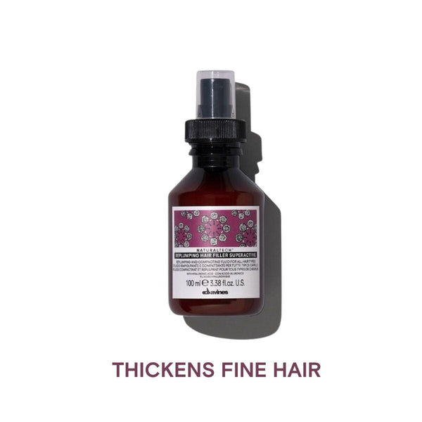 Davines Replumping Hair Filler Superactive: Replumping and Compacting Fluid for All Hair Types Davines Replumping Hair Filler Superactive: Replumping and Compacting Fluid for All Hair Types