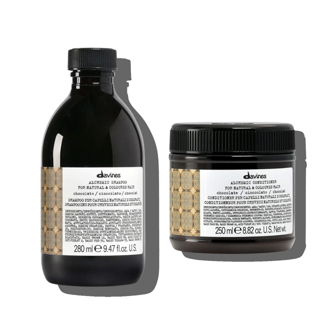 HairMNL Davines Alchemic Chocolate Shampoo & Conditioner