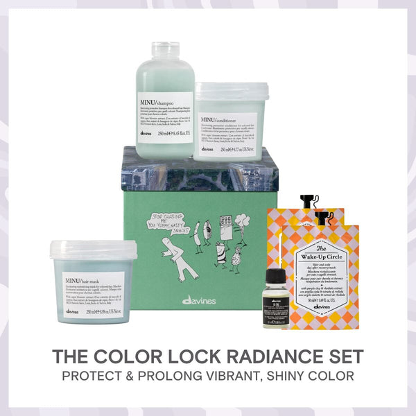 Davines MINU The Color Lock Radiance Holiday Gift Set Davines MINU The Color Lock Radiance Holiday Gift Set