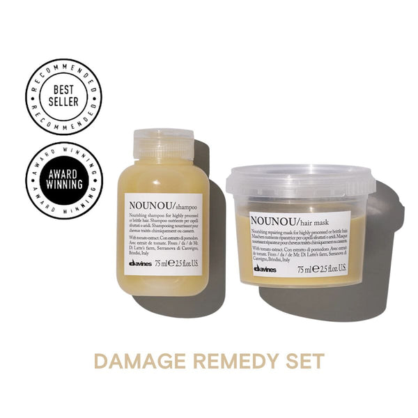 Davines NOUNOU Shampoo & Mask Travel-Sized Duo 75ml Davines NOUNOU Shampoo & Mask Travel-Sized Duo 75ml