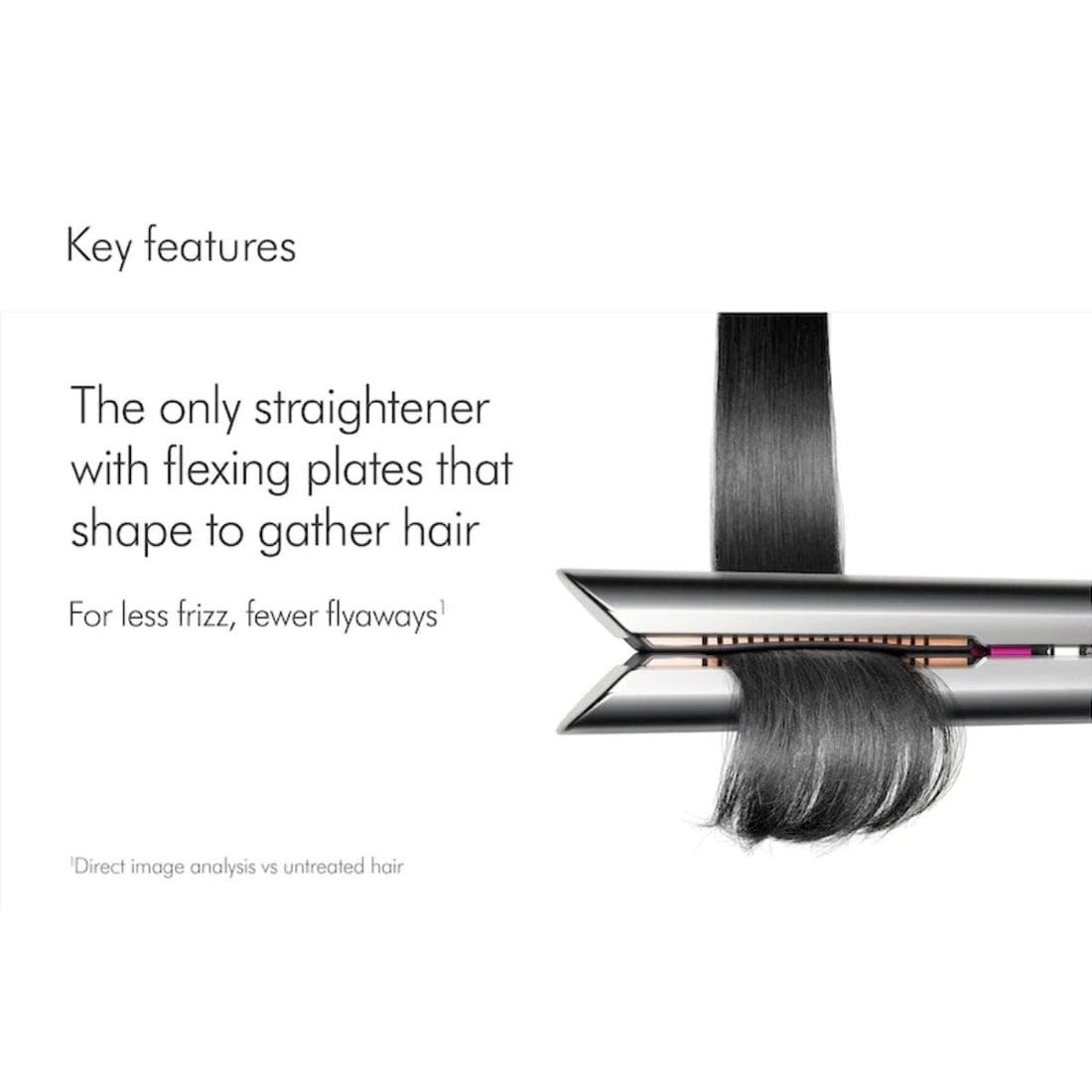 HairMNL Dyson Dyson Corrale Hair Straightener - Black Nickel/Fuchsia 