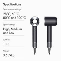Dyson Supersonic Hair Dryer HD15 with Flyaway Smoother - Black/Nickel - HairMNL