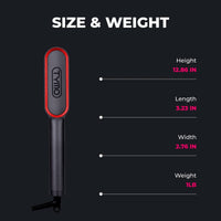 TYMO Ring Plus Ionic Straightening Comb HC-103 Features
