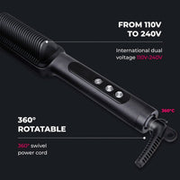 TYMO Ring Plus Ionic Straightening Comb HC-103 Features