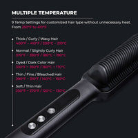 TYMO Ring Plus Ionic Straightening Comb HC-103 Features