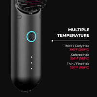 TYMO Porta Portable Hair Straightening Brush HC-120 Features