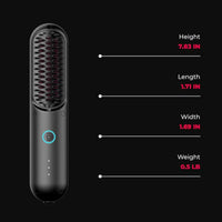 TYMO Porta Portable Hair Straightening Brush HC-120 Features