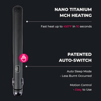 TYMO Sway Straightening Iron Black HC-201B Features