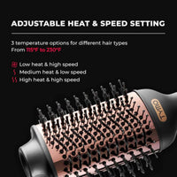 TYMO Volumizer Hot Brush HC-300 Features