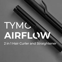 TYMO Airflow 2-in-1 Hair Curler Straightener Black HC-506 Features