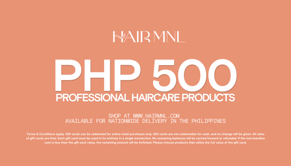 HairMNL Haircare Products Digital Gift Card HairMNL Haircare Products Digital Gift Card
