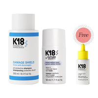 K18 K18 Damage Shield PH Protect Repair Shampoo & Limited Edition Mask x Future Society Duo