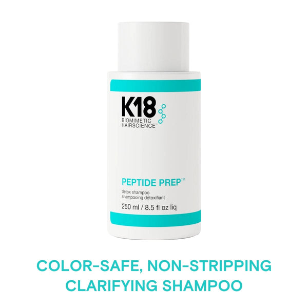 K18 Peptide Prep Detox Clarifying Shampoo 250ml K18 Peptide Prep Detox Clarifying Shampoo 250ml