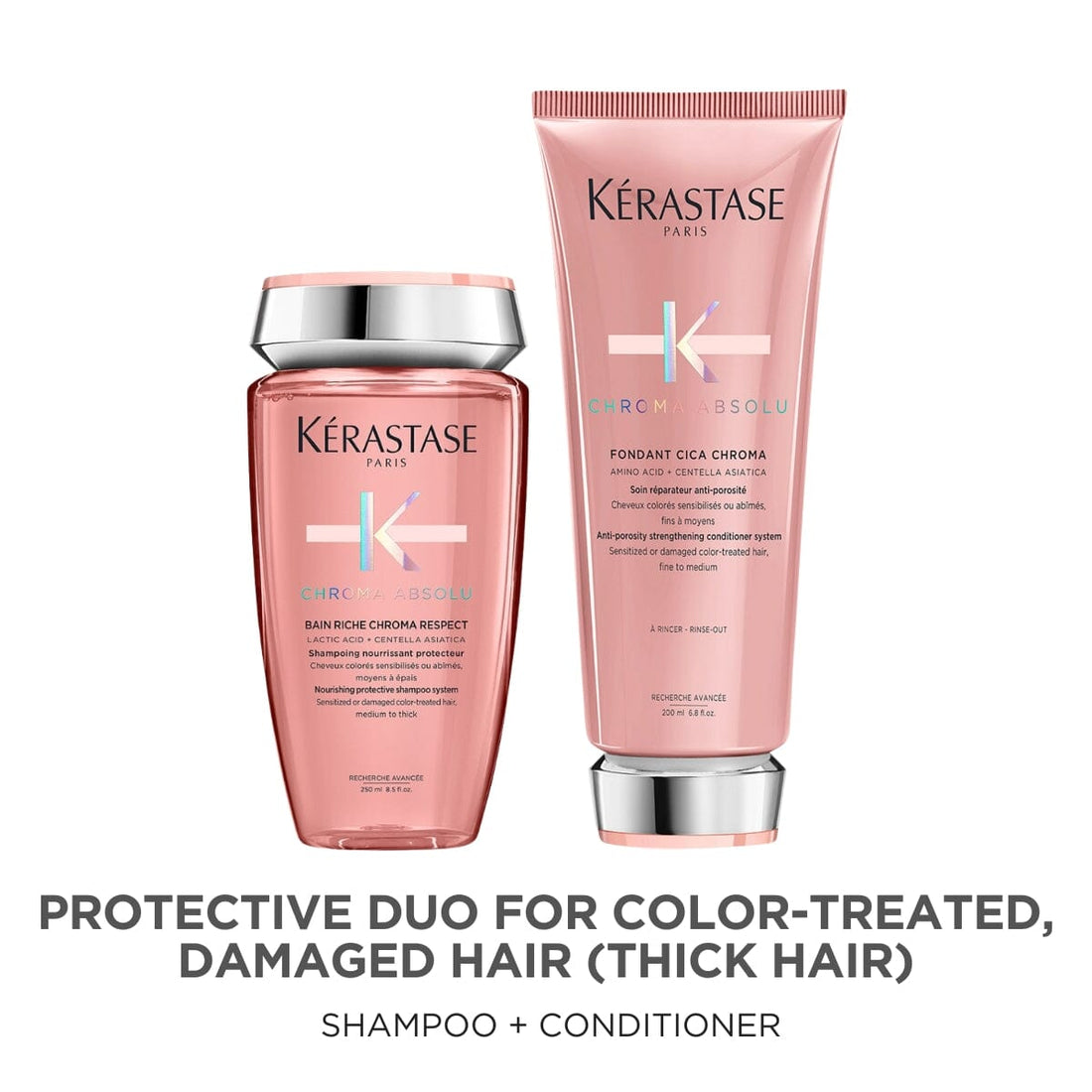 Kérastase Chroma Absolu Sulfate-Free Shampoo & Conditioner Duo (Thick Hair) - HairMNL