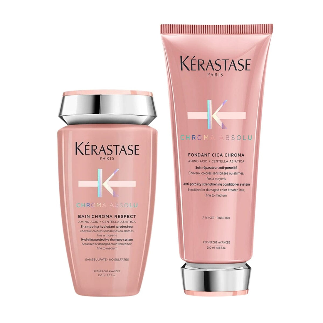 Kérastase Chroma Absolu Sulfate-Free Shampoo & Conditioner Duo (Thin Hair) - HairMNL