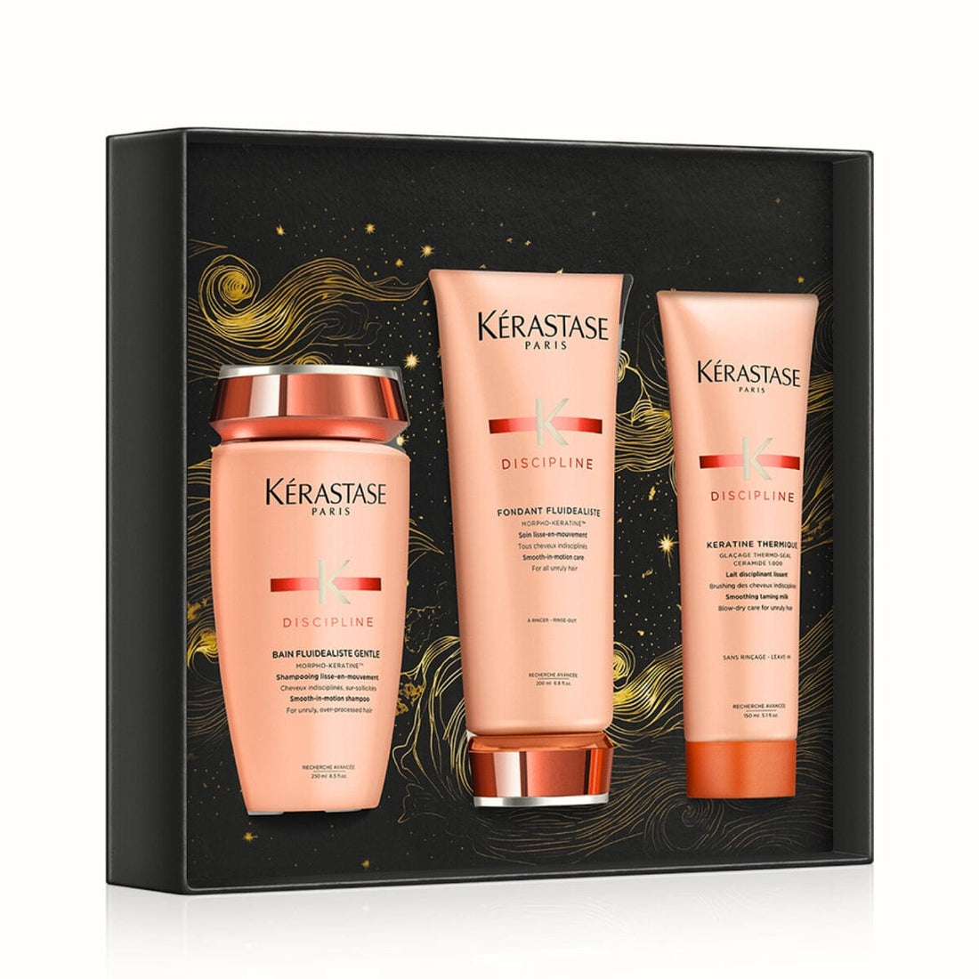 Kérastase Discipline Fluidealiste Anti-Frizz Holiday Gift Set (Thin Hair) Inclusions - HairMNL