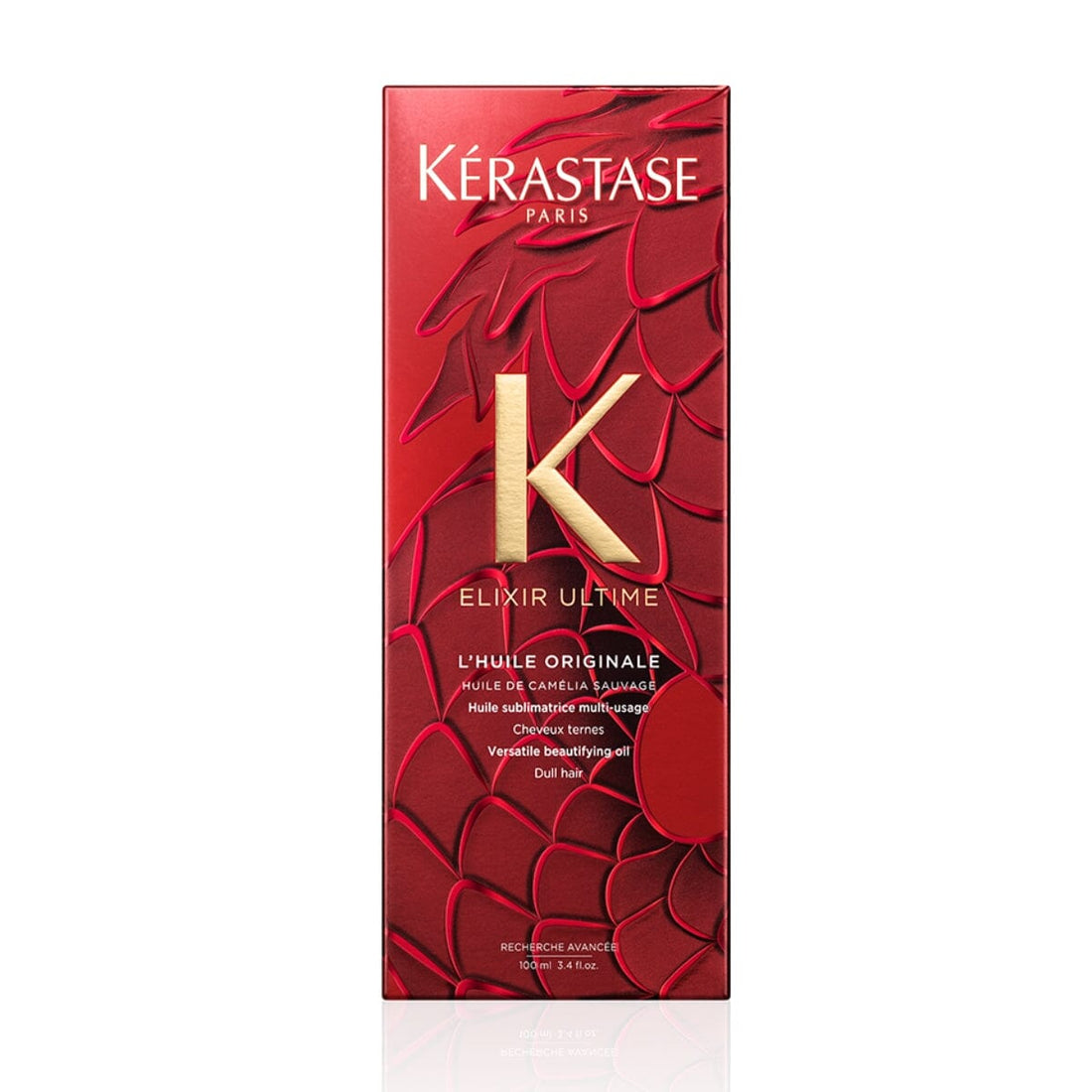 Kérastase Elixir Ultime Original Hair Oil 100ml: Limited Edition Year of the Dragon Rouge - HairMNL