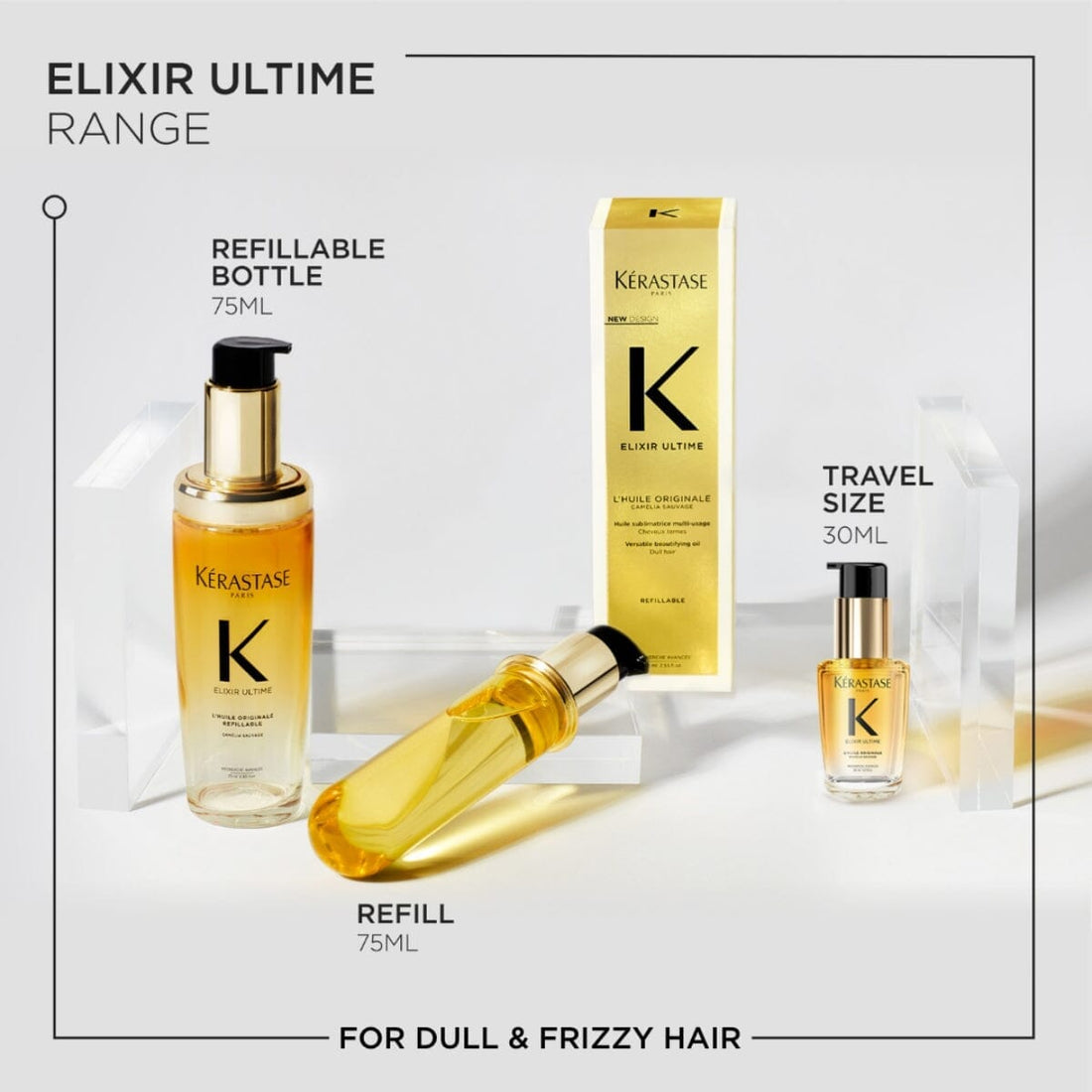 Kérastase Elixir Ultime Original Hair Oil Range - HairMNL