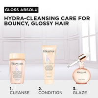 Kérastase Gloss Absolu Anti-Frizz Glaze Discovery Trio Holiday Travel Gift Set - HairMNL