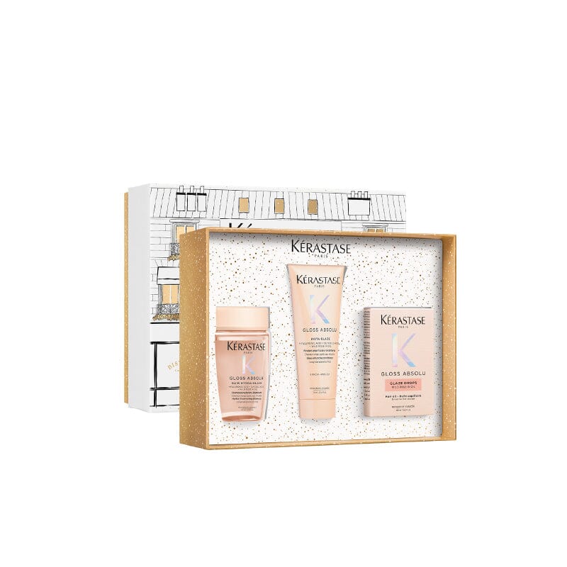 Kérastase Gloss Absolu Anti-Frizz Glaze Discovery Trio Holiday Gift Set - HairMNL