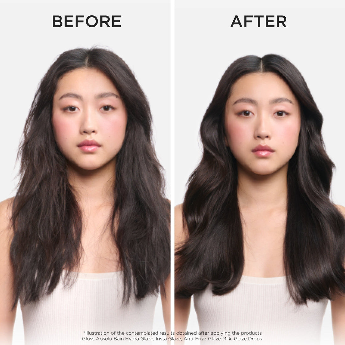 Kérastase Gloss Absolu Anti-Frizz Glaze Discovery Trio Holiday Gift Set Results - HairMNL