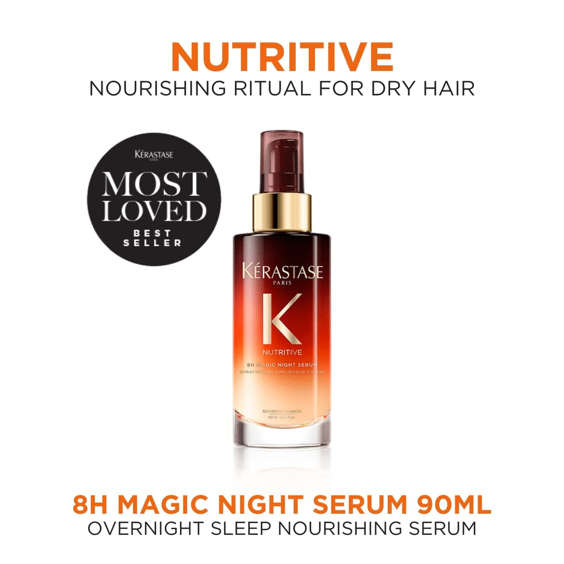 Kérastase Nutritive 8-Hour Magic Night Serum 90ml - HairMNL