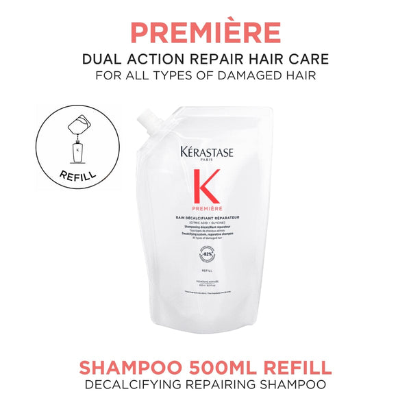 Kérastase Premiere Decalcifying Damage Repair Shampoo Refill Pouch 500ml Kérastase Premiere Decalcifying Damage Repair Shampoo Refill Pouch 500ml