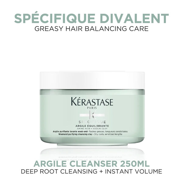 Kérastase Spécifique Divalent Anti-Oiliness Argile Detox Cleanser 250ml Kérastase Spécifique Divalent Anti-Oiliness Argile Detox Cleanser 250ml