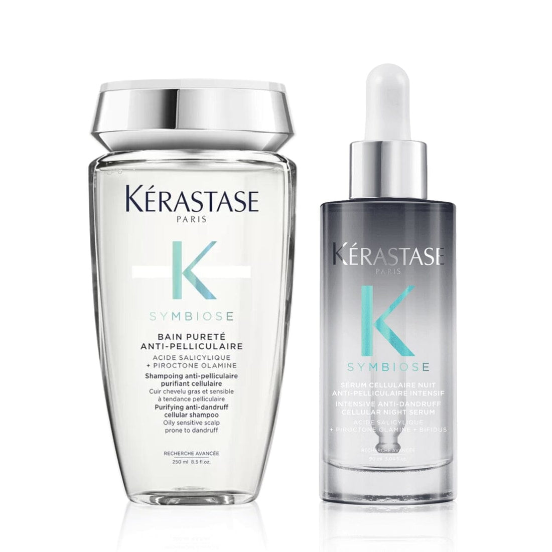 HairMNL KÉRASTASE Kérastase Symbiose Anti-Dandruff Shampoo 250ml & Serum 90ml Duo
