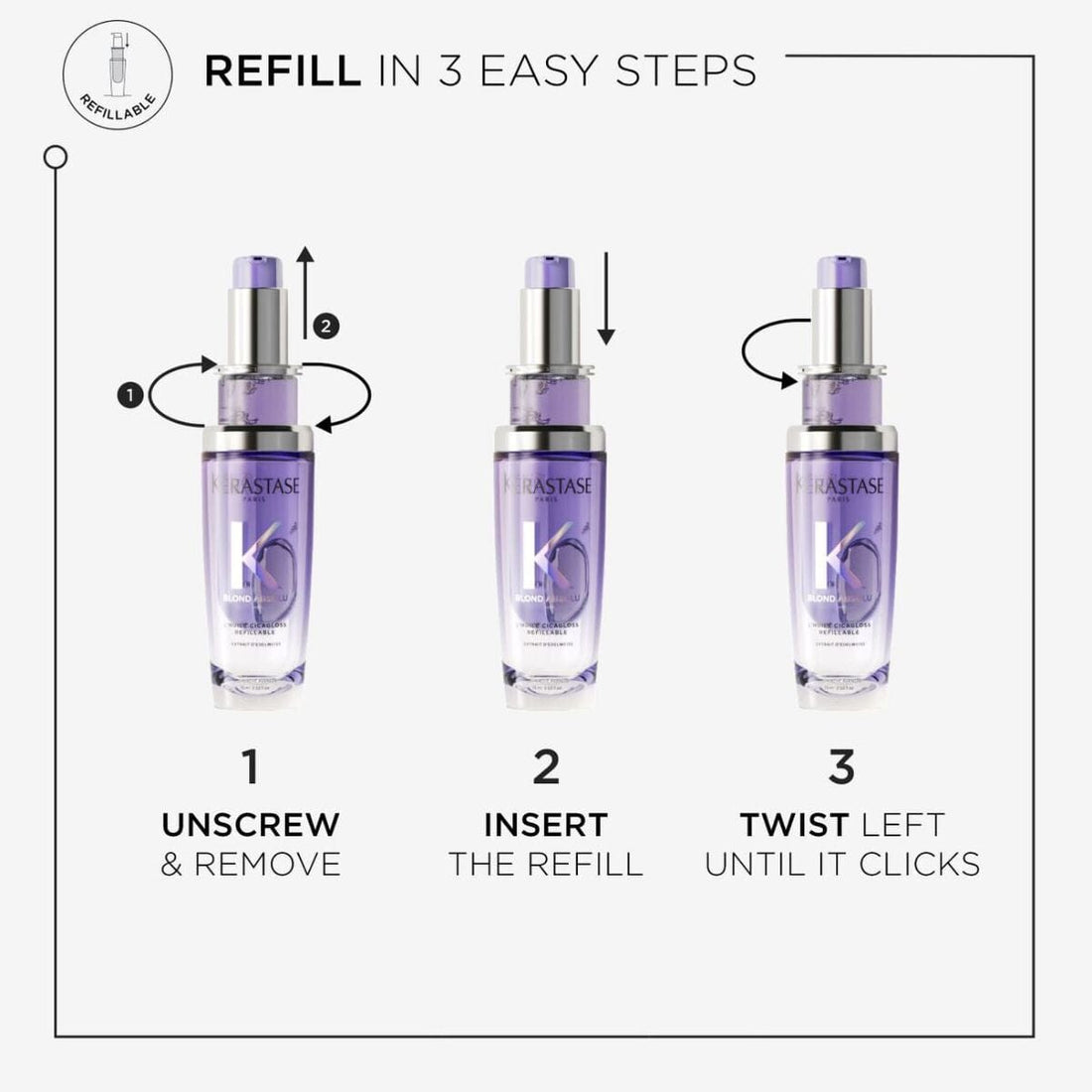 HairMNL KÉRASTASE Kérastase Blond Absolu Cicagloss Hair Oil 75ml