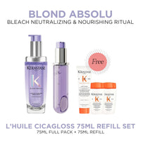 HairMNL KÉRASTASE Kérastase Blond Absolu Cicagloss Hair Oil Refill Duo 75ml