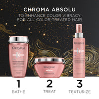 Kérastase Chroma Absolu Color Care Holiday Gift Set (Thick Hair) Steps - HairMNL