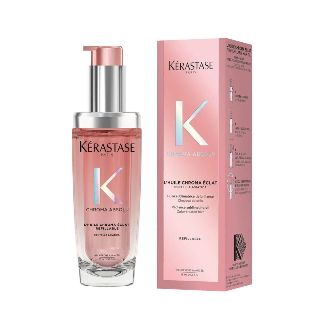 HairMNL Kérastase Chroma Absolu Radiance Hair Oil 75ml Refillable