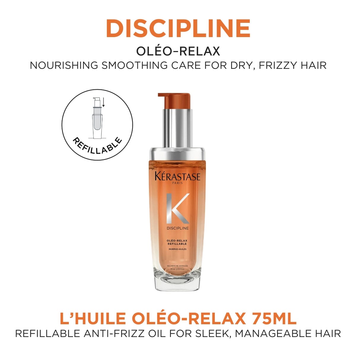Kérastase Discipline Oléo-Relax Hair Oil - HairMNL - HairMNL