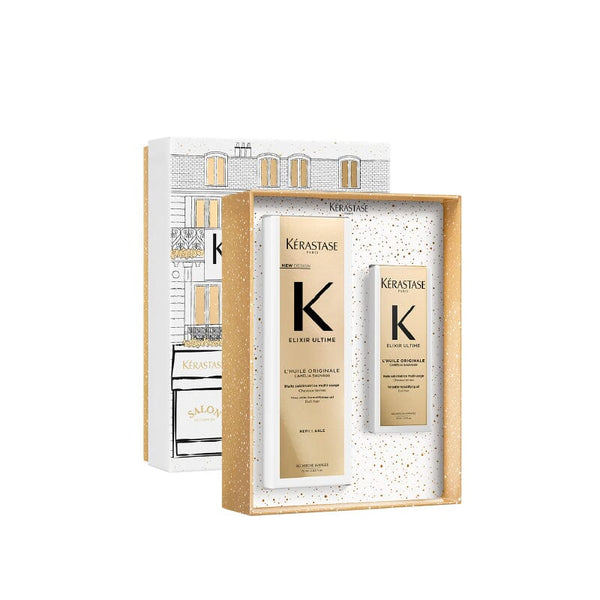 Kérastase Elixir Ultime Hair Oil Duo Holiday Gift Set Kérastase Elixir Ultime Hair Oil Duo Holiday Gift Set