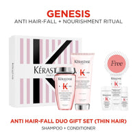 Kérastase Genesis Anti-Hairfall Duo Luxury Gift Set (Thin Hair) with Free Premiere Sample Set - HairMNL