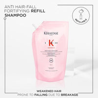 HairMNL Kérastase Genesis Anti Hair-Fall Fortifying Shampoo for Thin Hair Refill Pouch 500ml