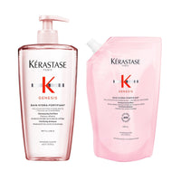 HairMNL Kérastase Genesis Anti Hair-Fall Fortifying Shampoo for Thin Hair Refill Duo 500ml