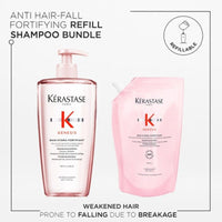 HairMNL Kérastase Genesis Anti Hair-Fall Fortifying Shampoo for Thin Hair Refill Duo 500ml