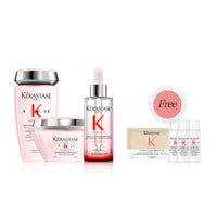Kérastase Genesis Dual Anti Hair-Fall Ritual (Thick Hair) with free Premiere samples - HairMNL