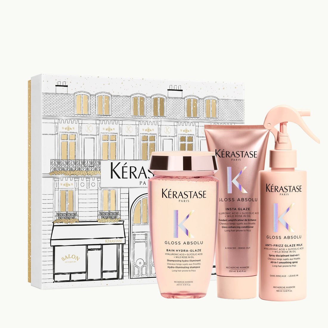 HairMNL KÉRASTASE Kérastase Gloss Absolu Fondant Holiday Gift Set
