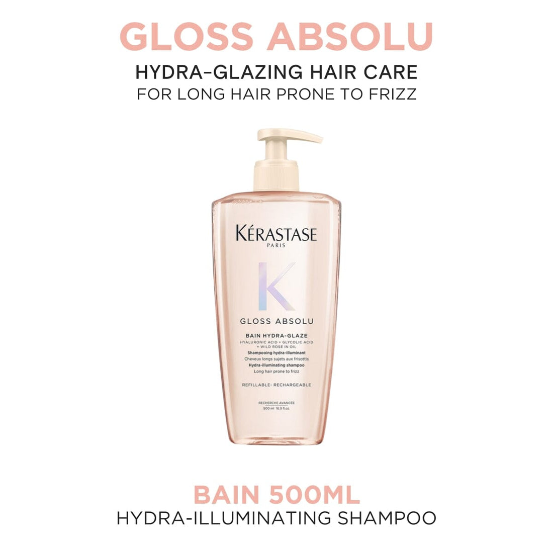 HairMNL Kérastase Gloss Absolu Hydra-Illuminating Shampoo 500ml