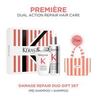 Kérastase Premiere Decalcifying Damage Repair Duo Luxury Gift Set with FREE Kérastase Summer Tote Bag - HairMNL