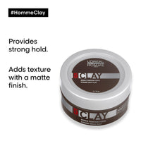 L'Oreal Professionnel Homme Strong Hold Matte Clay 50ml - HairMNL