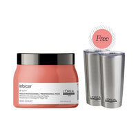 L'Oréal Professionnel Serie Expert Inforcer Strengthening Anti-Breakage Masque 500ml with FREE Insulated Mugs - HairMNL